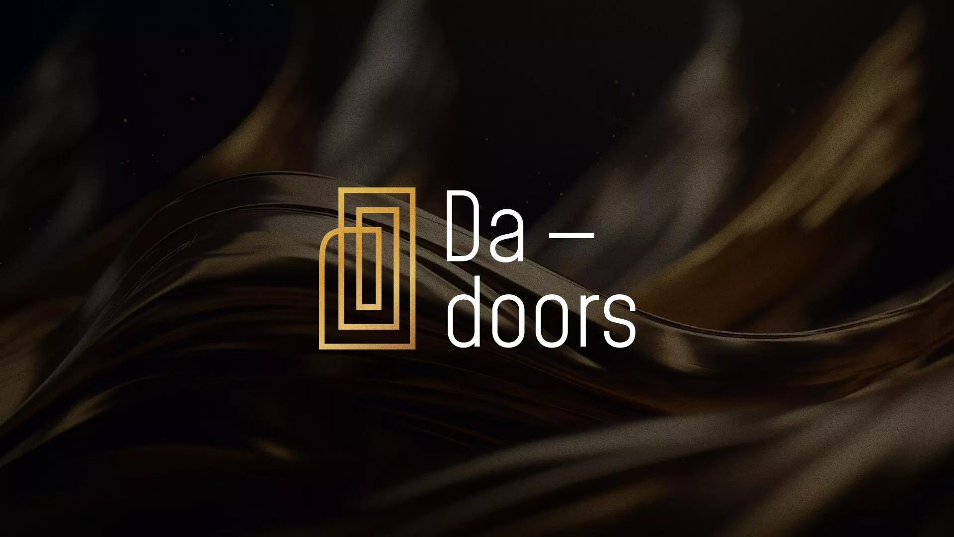 Разработка логотипа для компании «DA-DOORS» в Чернушке